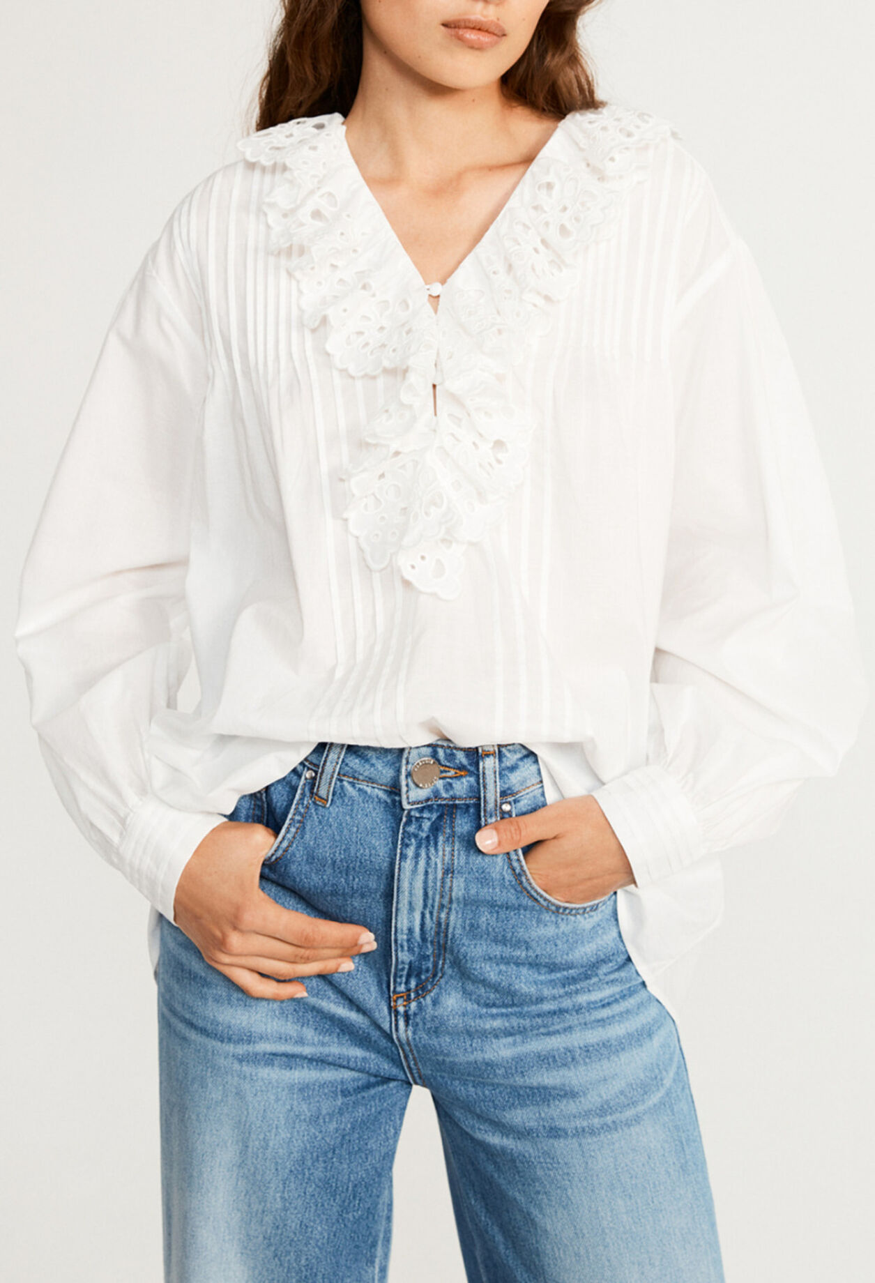 Bluse aus Bio-Baumwolle
