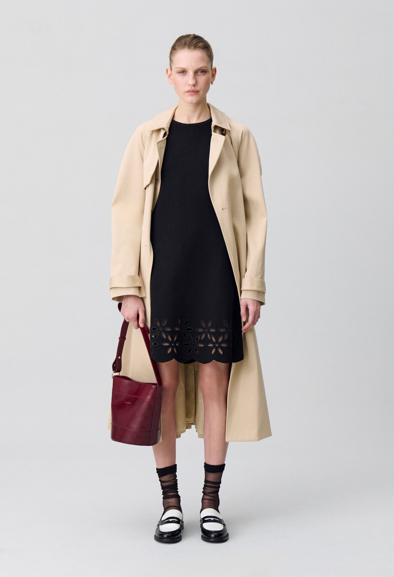 Kurzes Kleid aus Feinstrick