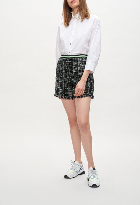 Tweed-Shorts