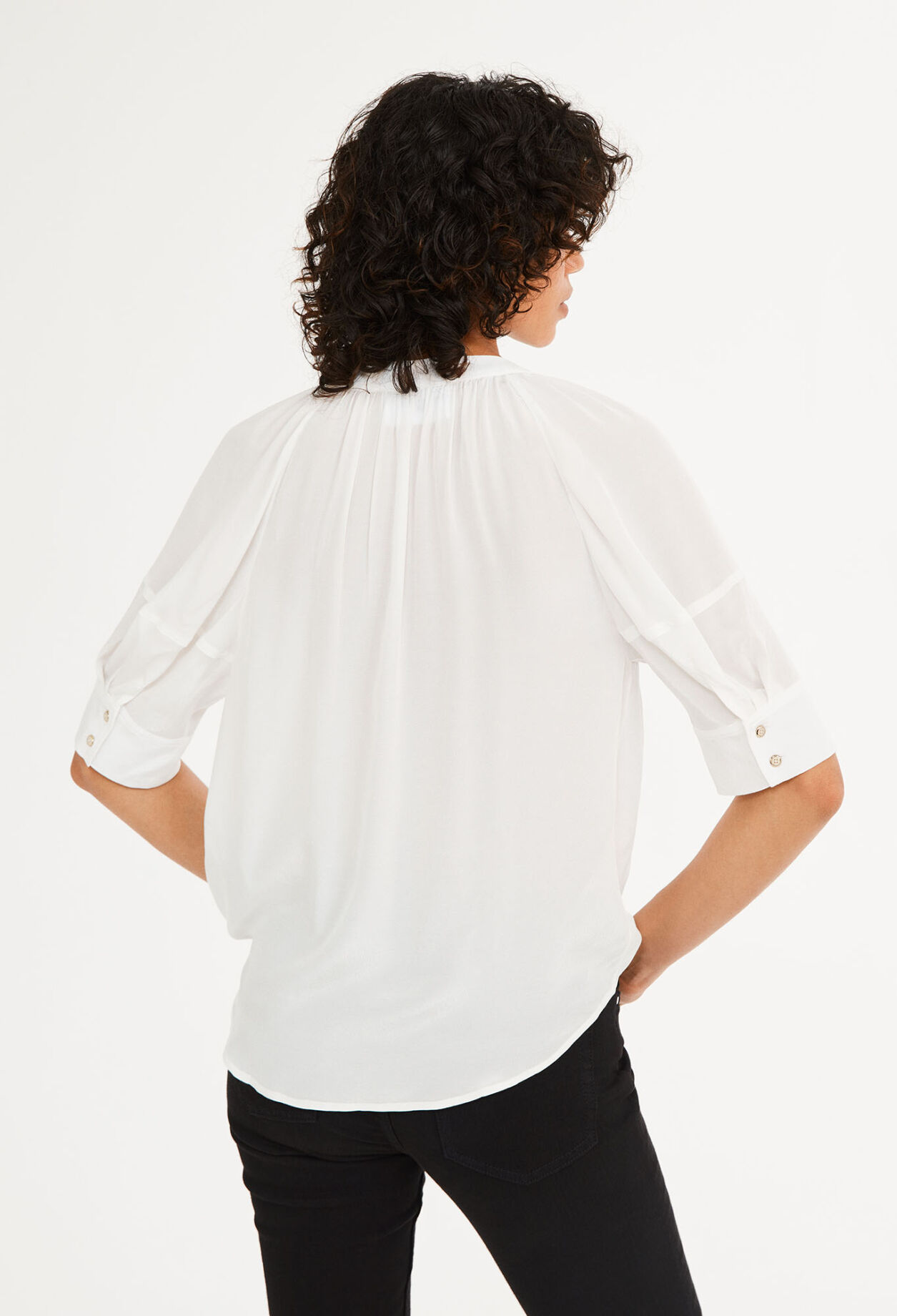 Fließende Bluse