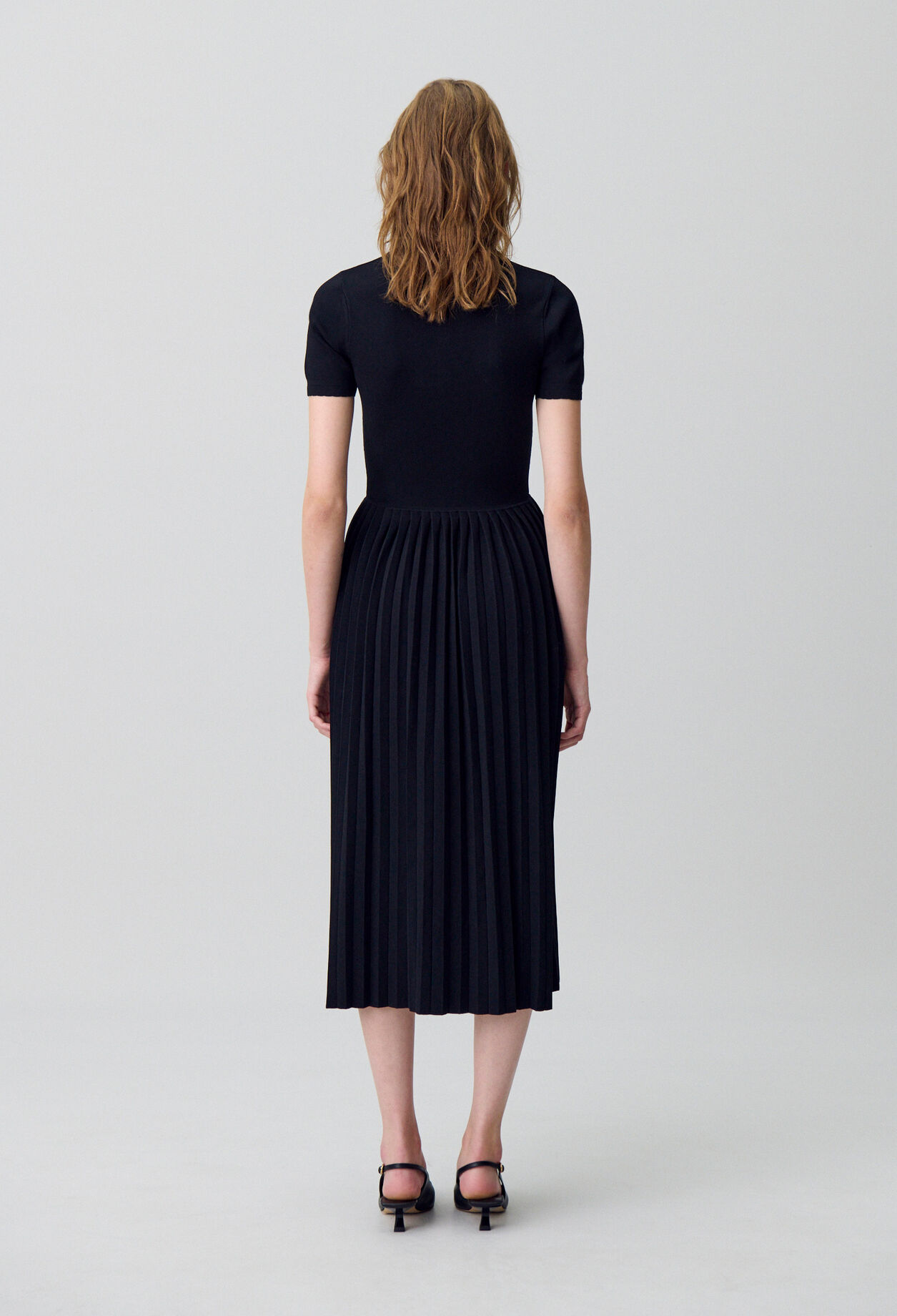 Midikleid aus Feinstrick