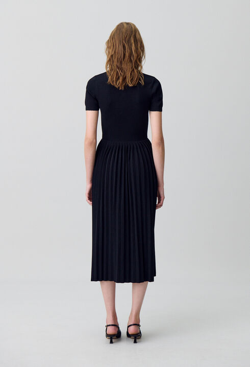 Midikleid aus Feinstrick