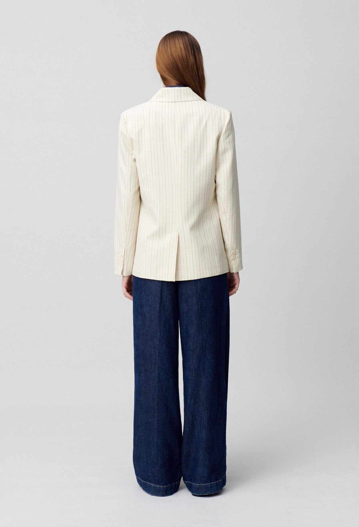 Gestreifter Blazer