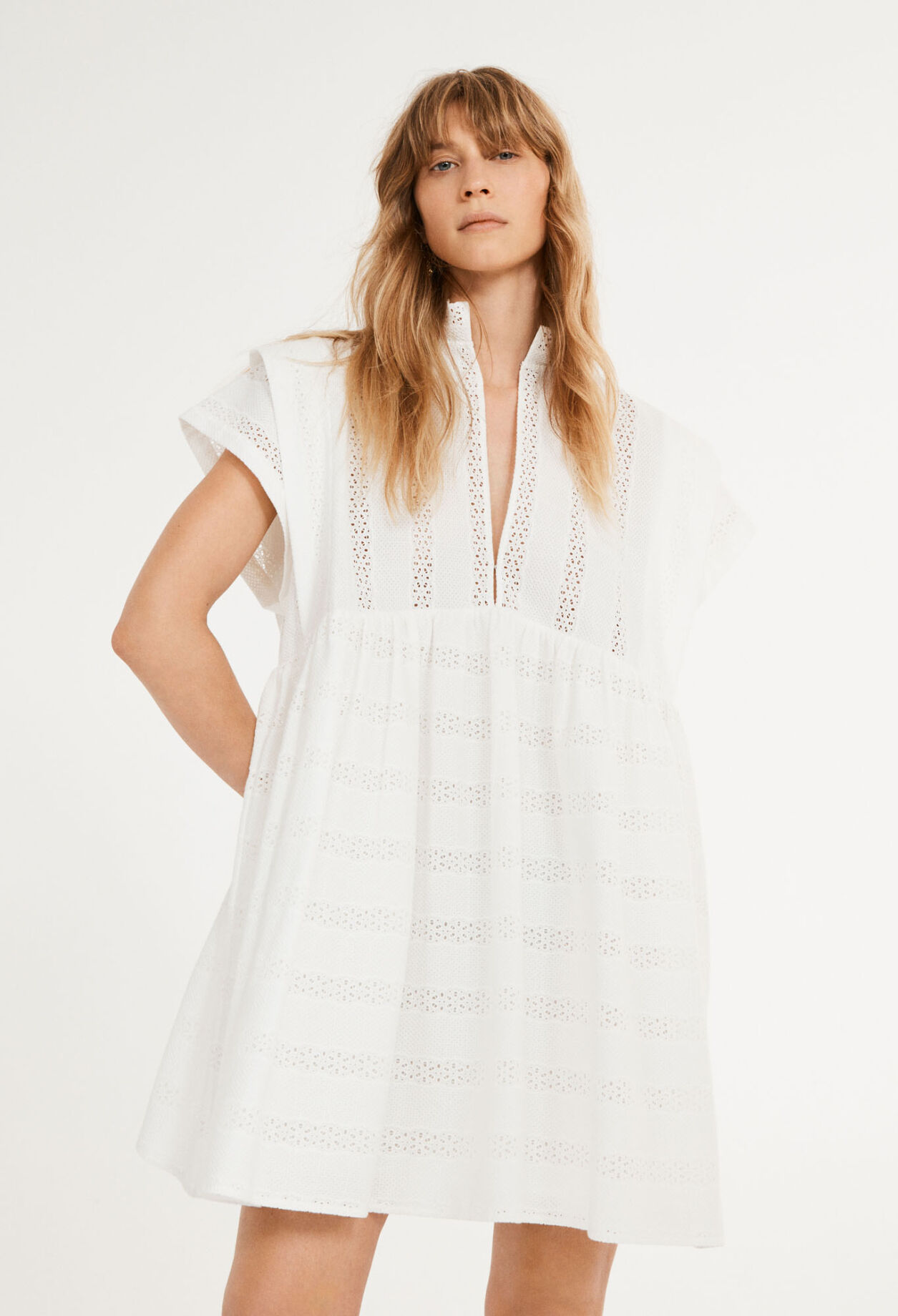 Kleid aus Guipure