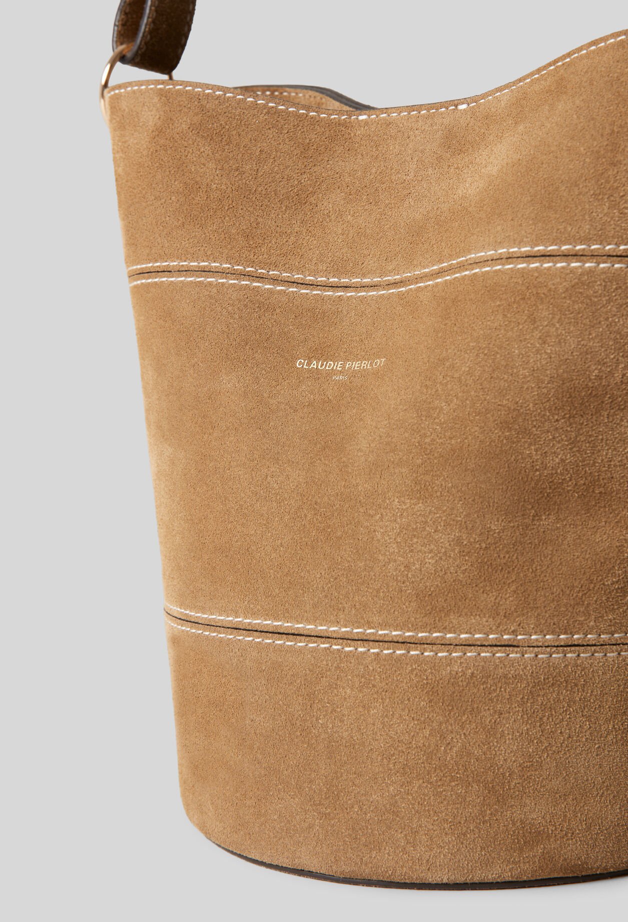 Solveig Beuteltasche aus Wildleder