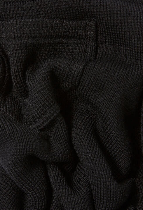 Kurzer trapezförmiger Strickrock