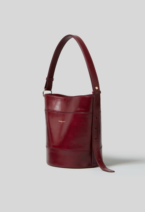 Solveig Tasche Eimer Leder