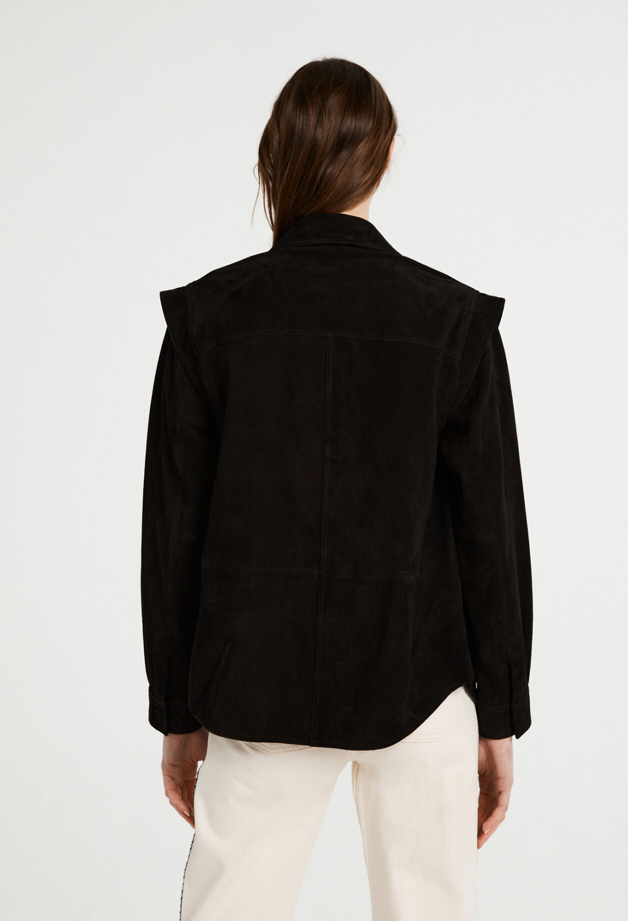 Jacke aus Wildleder