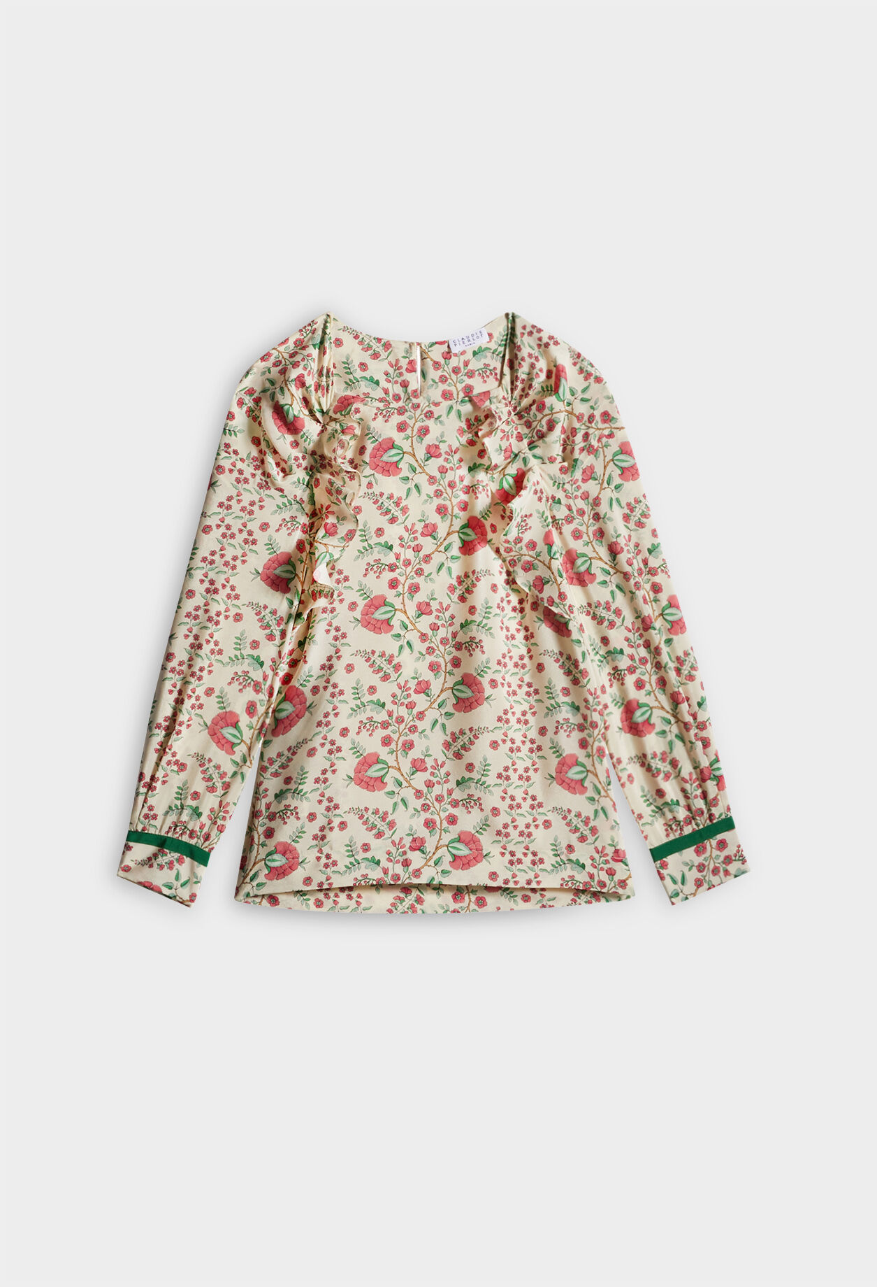 Blumenbluse