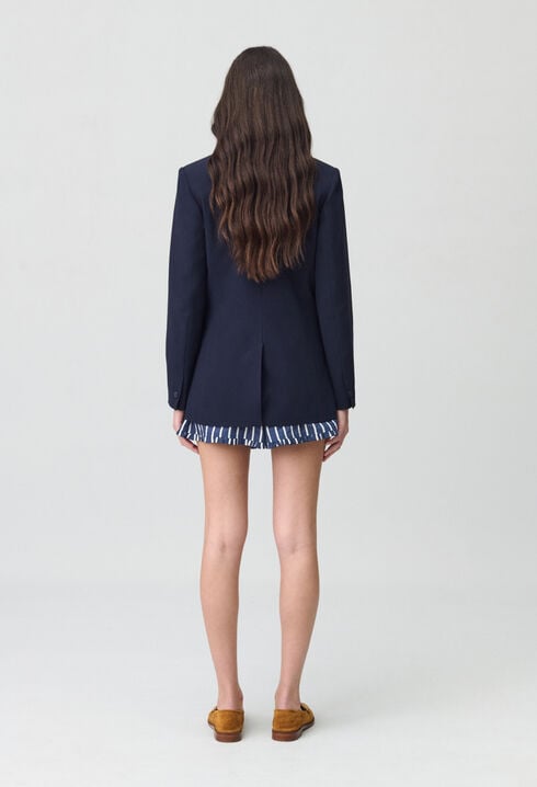 Taillierte Blazerjacke