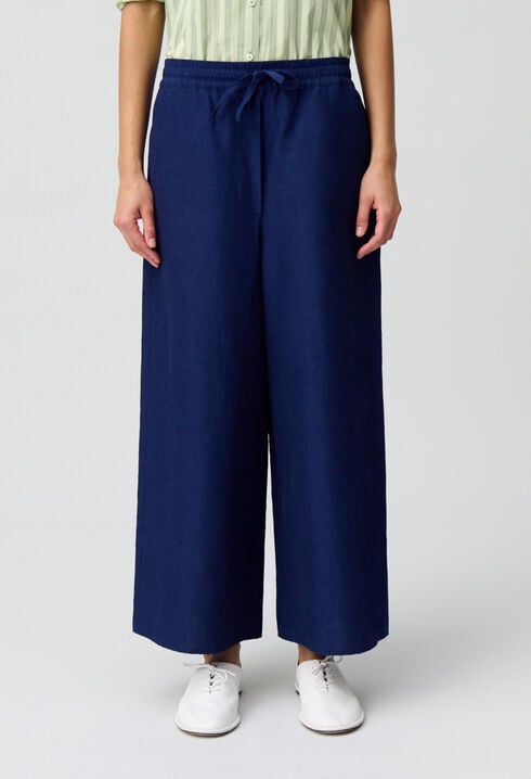 Weite leichte Hose