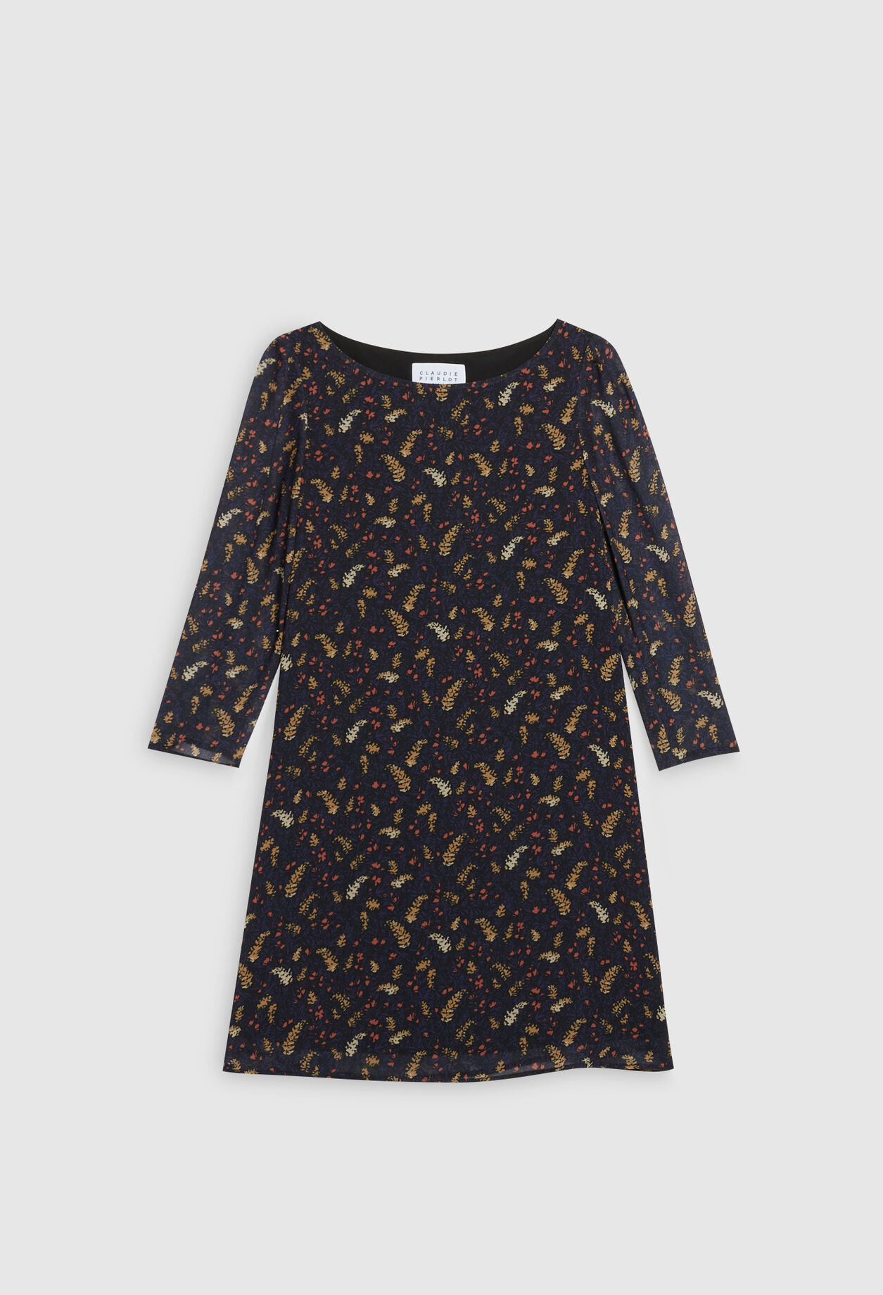 Gemustertes Rififi-Kleid