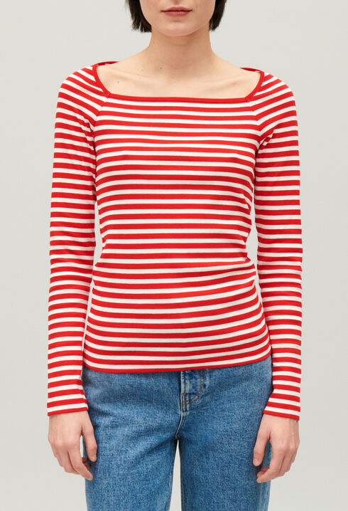 Gestreiftes T-Shirt