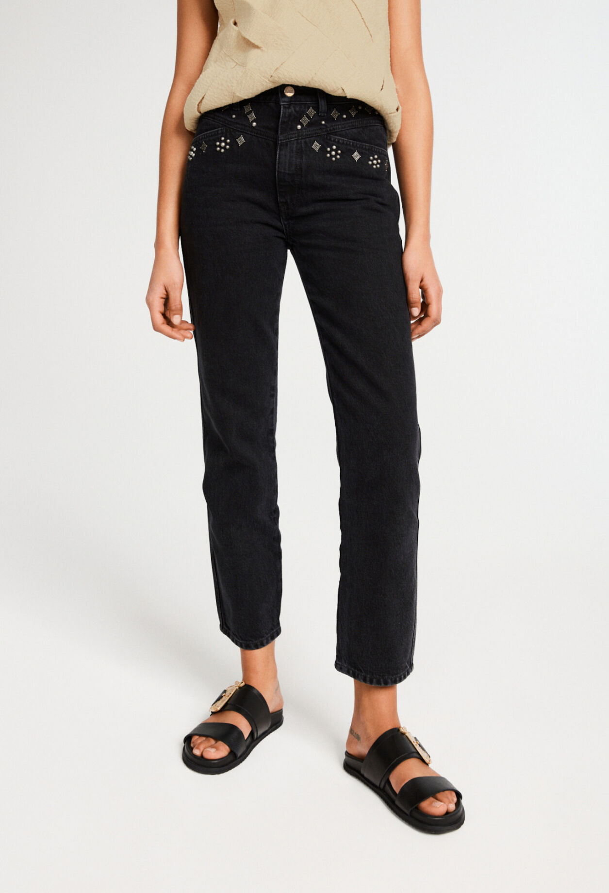 Schwarze Jeans