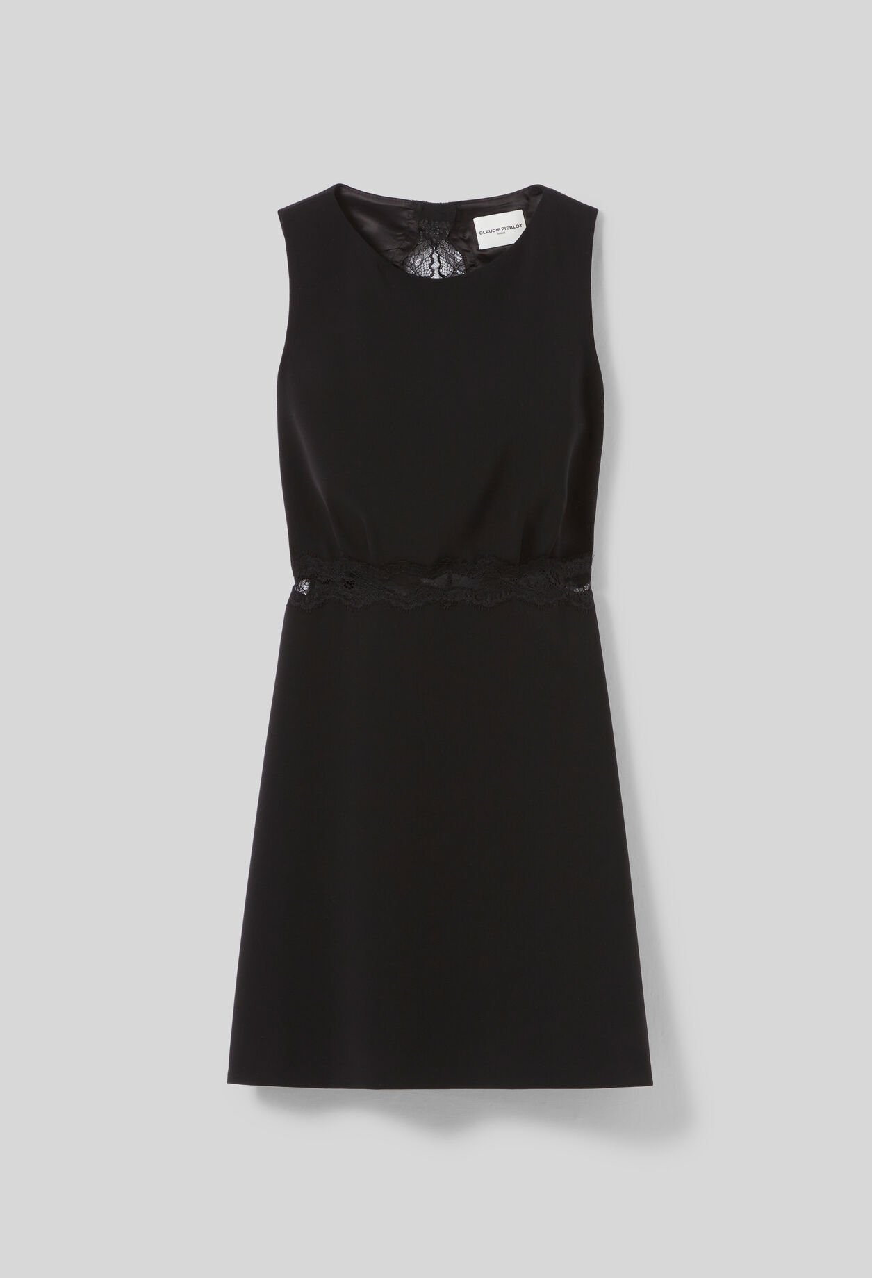 Rückenfreies Spitzenkleid