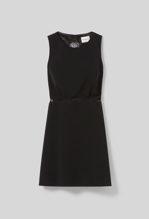 Rückenfreies Spitzenkleid