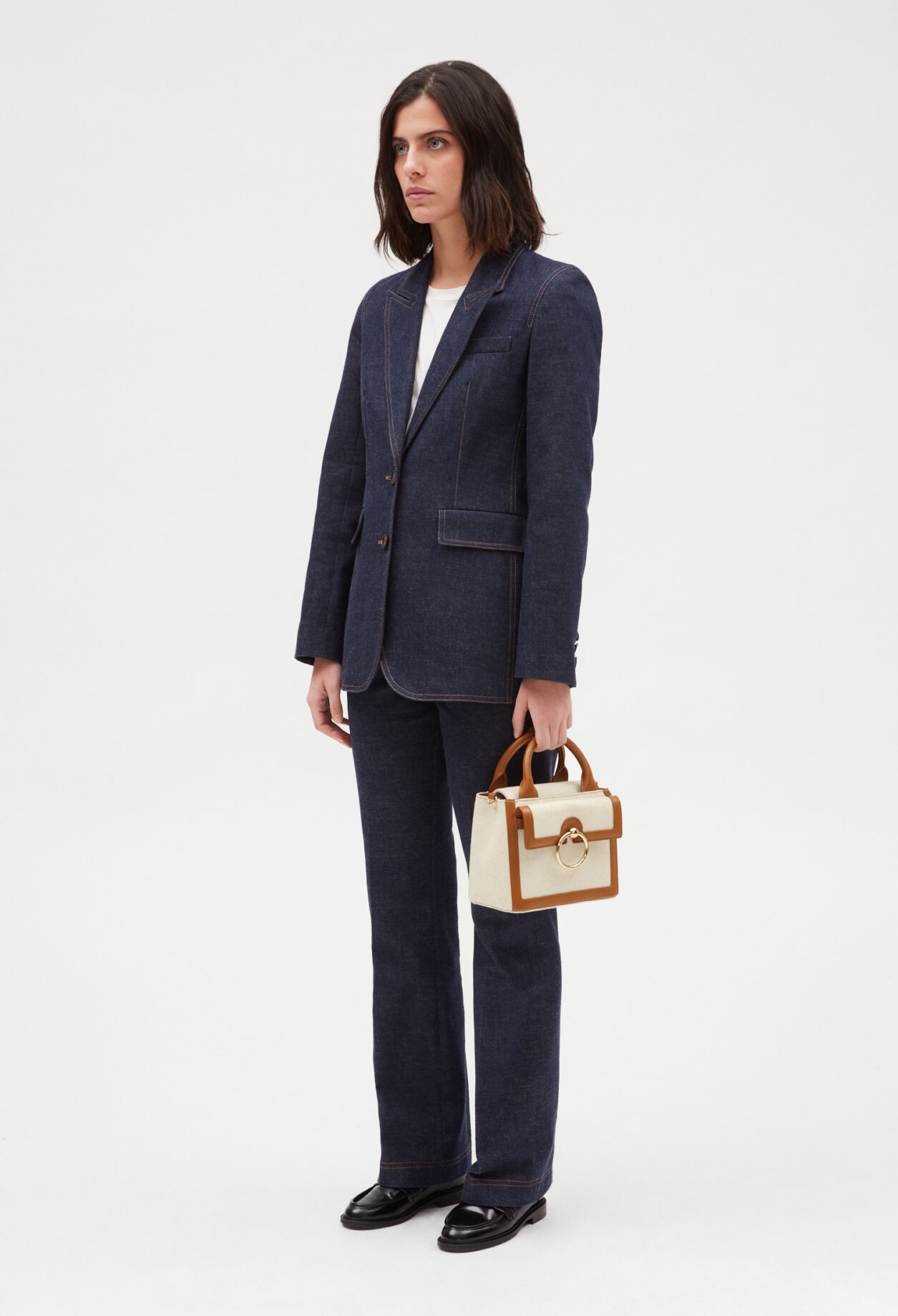 Leinentasche Anouck, beige