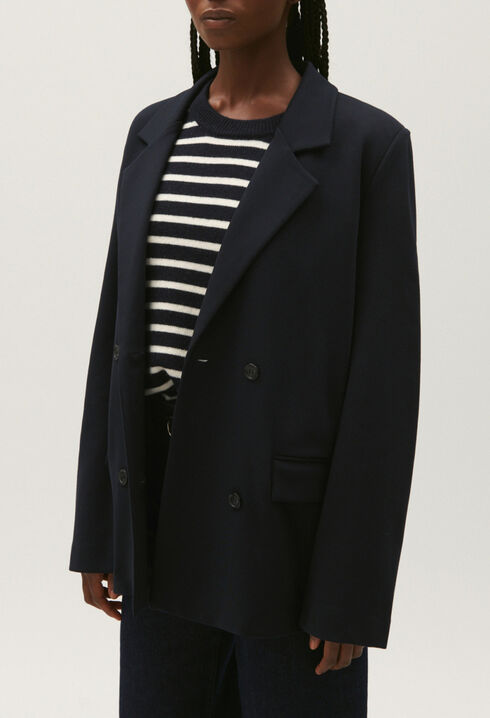 Marineblauer Blazer