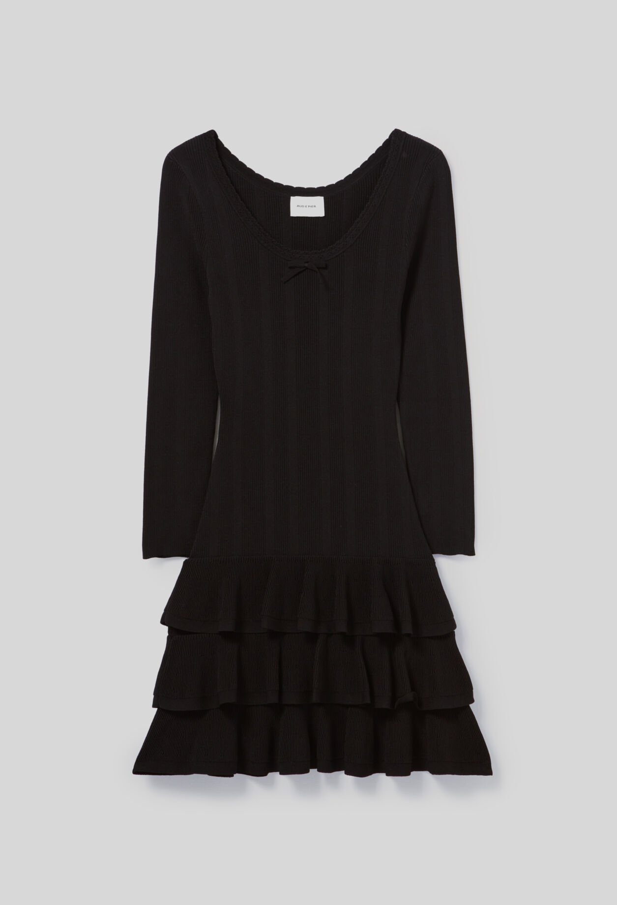 Kurzes Strickkleid