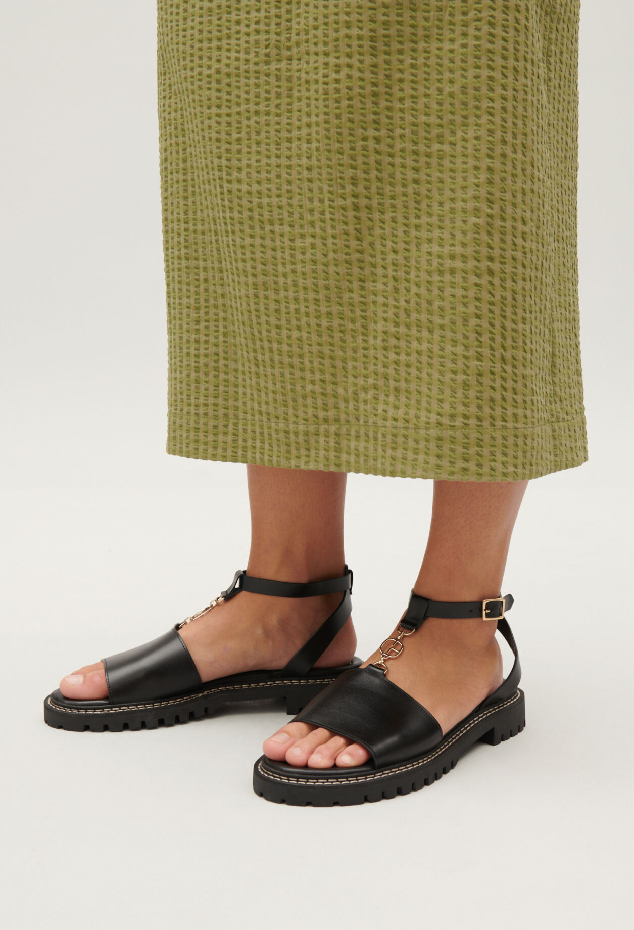Ledersandalen
