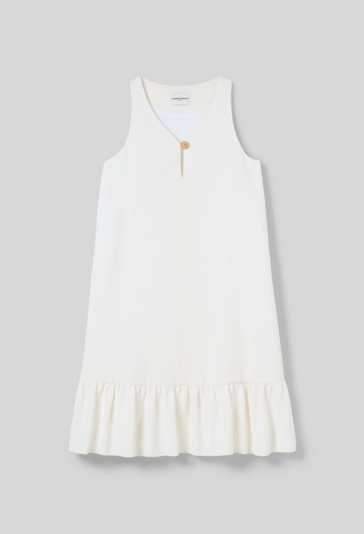 Ärmelloses kurzes Kleid