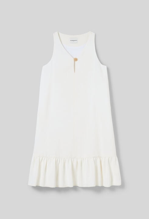 Ärmelloses kurzes Kleid