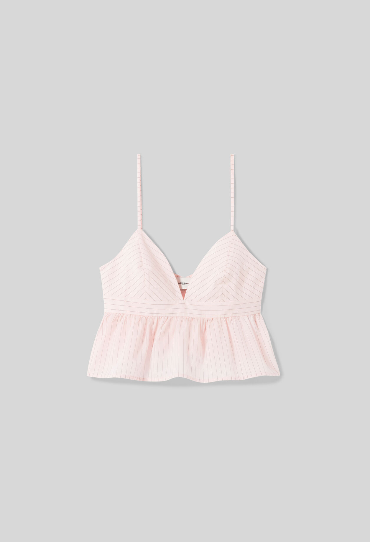 Top mit tiefem Ausschnitt