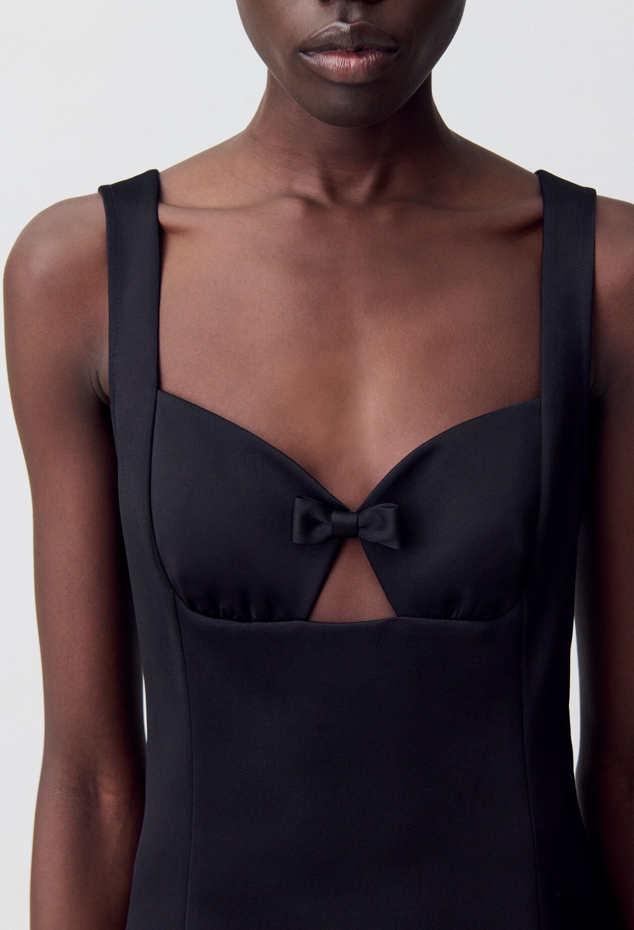 Kurzes Plisseekleid
