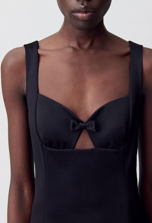 Kurzes Plisseekleid