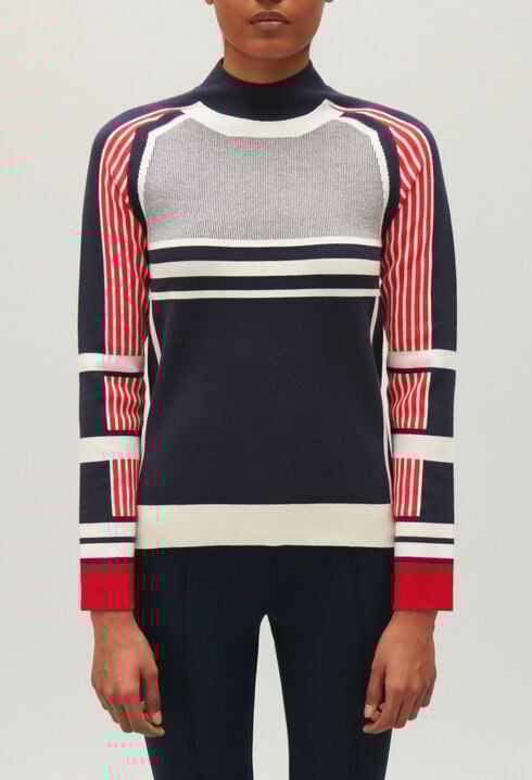 Jacquard-Strickpullover