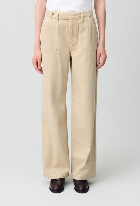 Gerade Jeans aus Denim