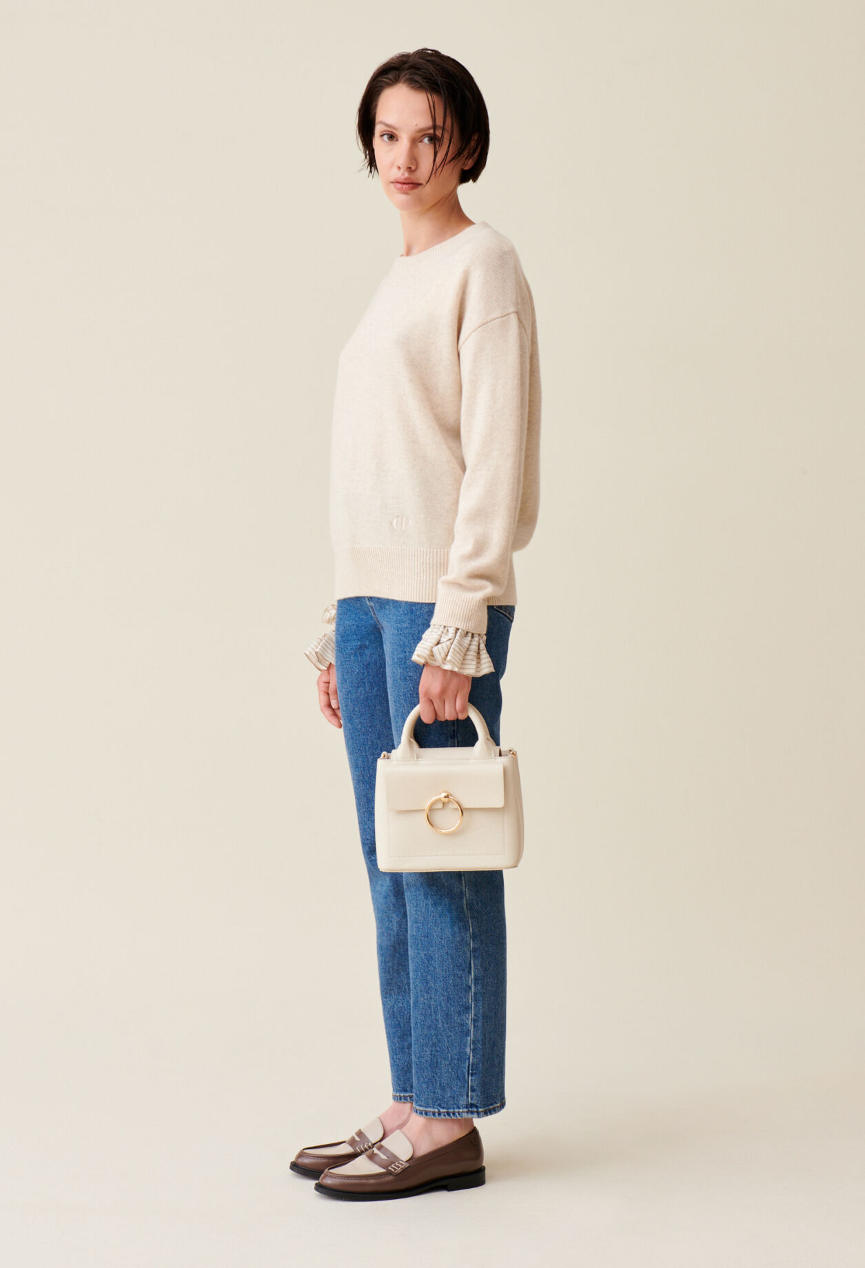 Anouck mini Lederhandtasche