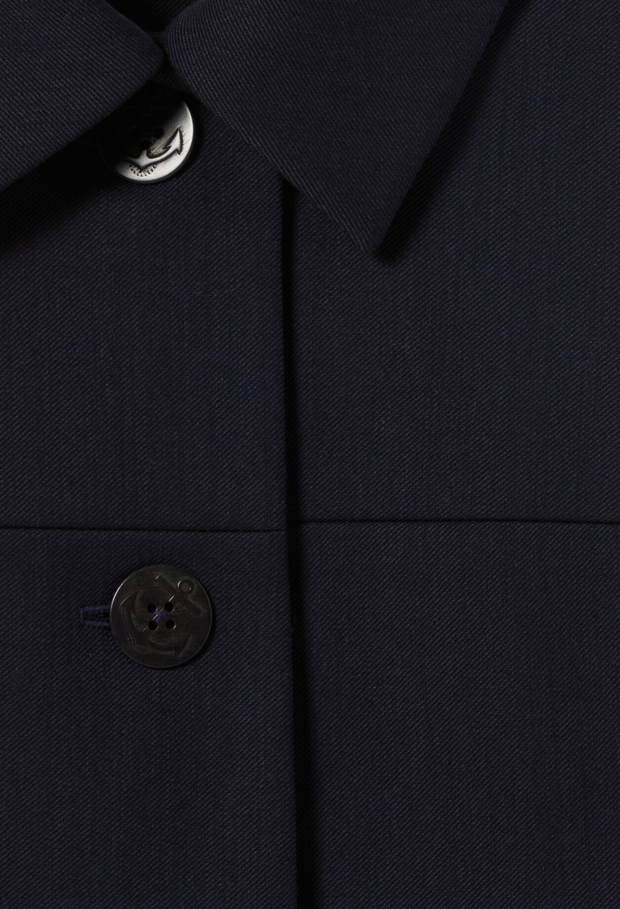 Kastenjacke Marineblau