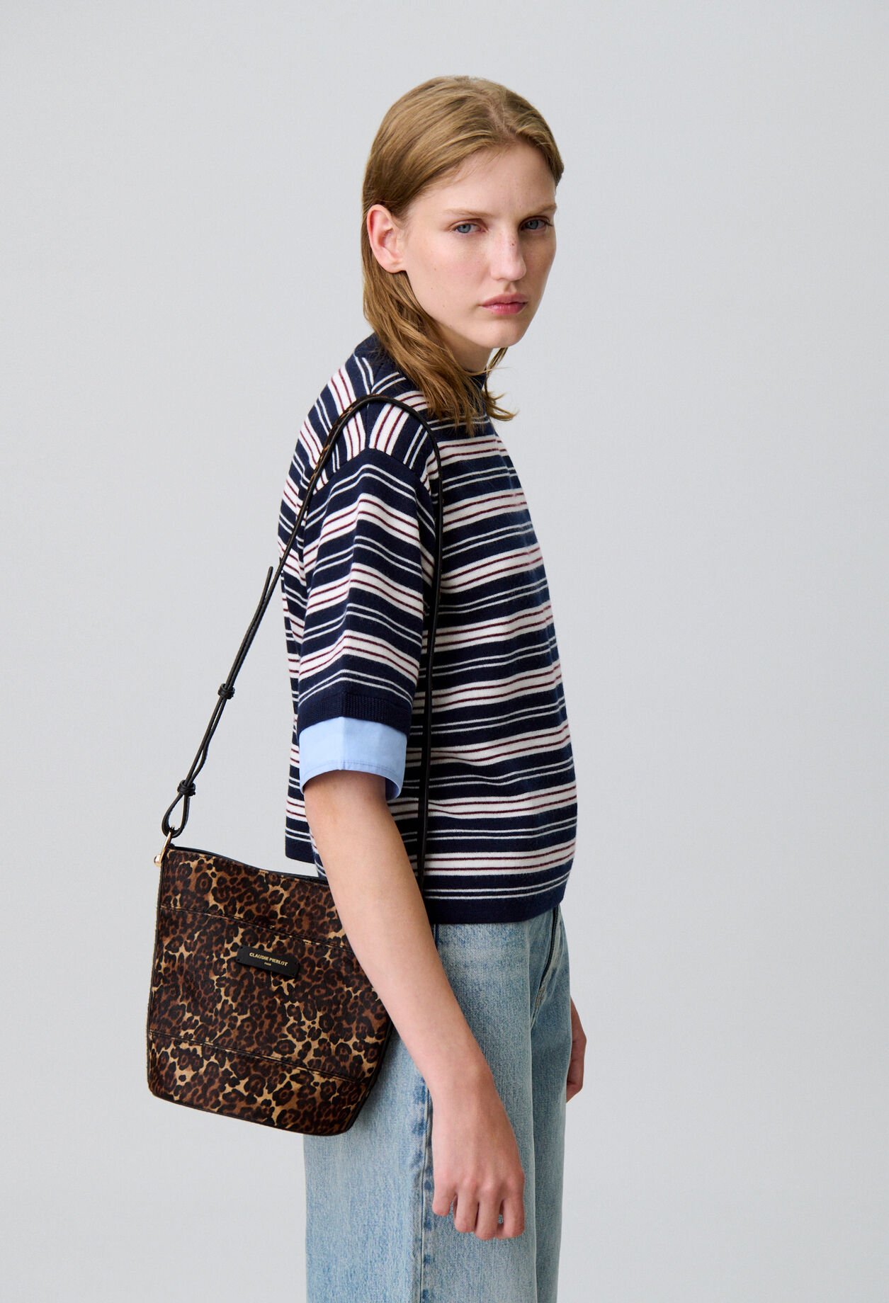 Solveig Beuteltasche Leopard