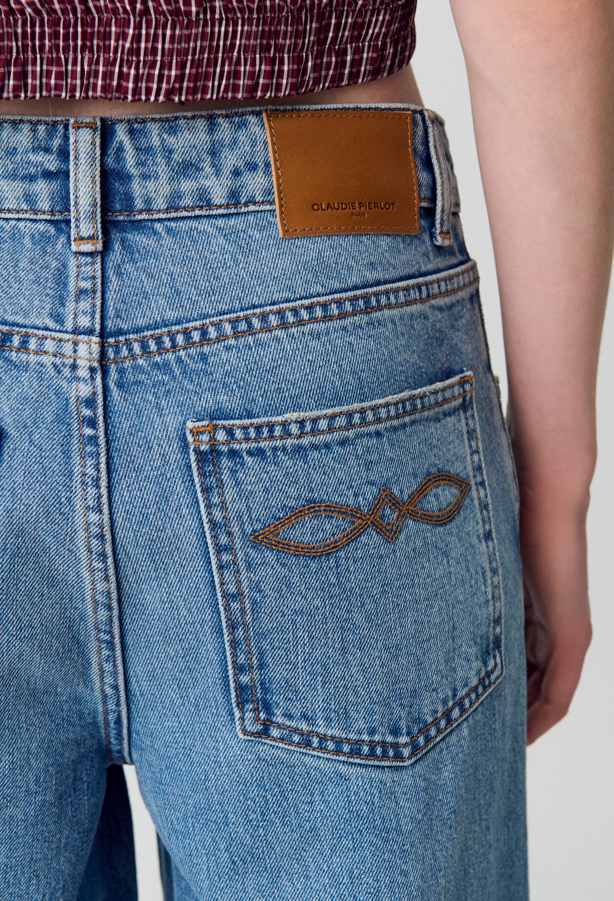 Baggy-Jeans aus Denim