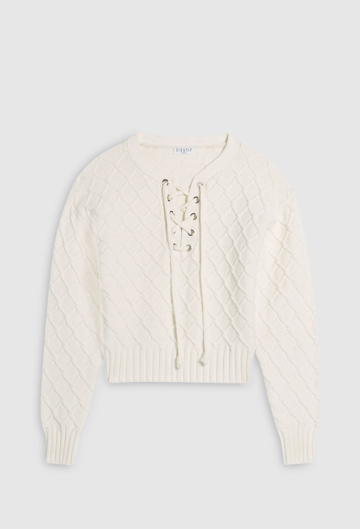 Strickpullover aus Bio-Baumwolle