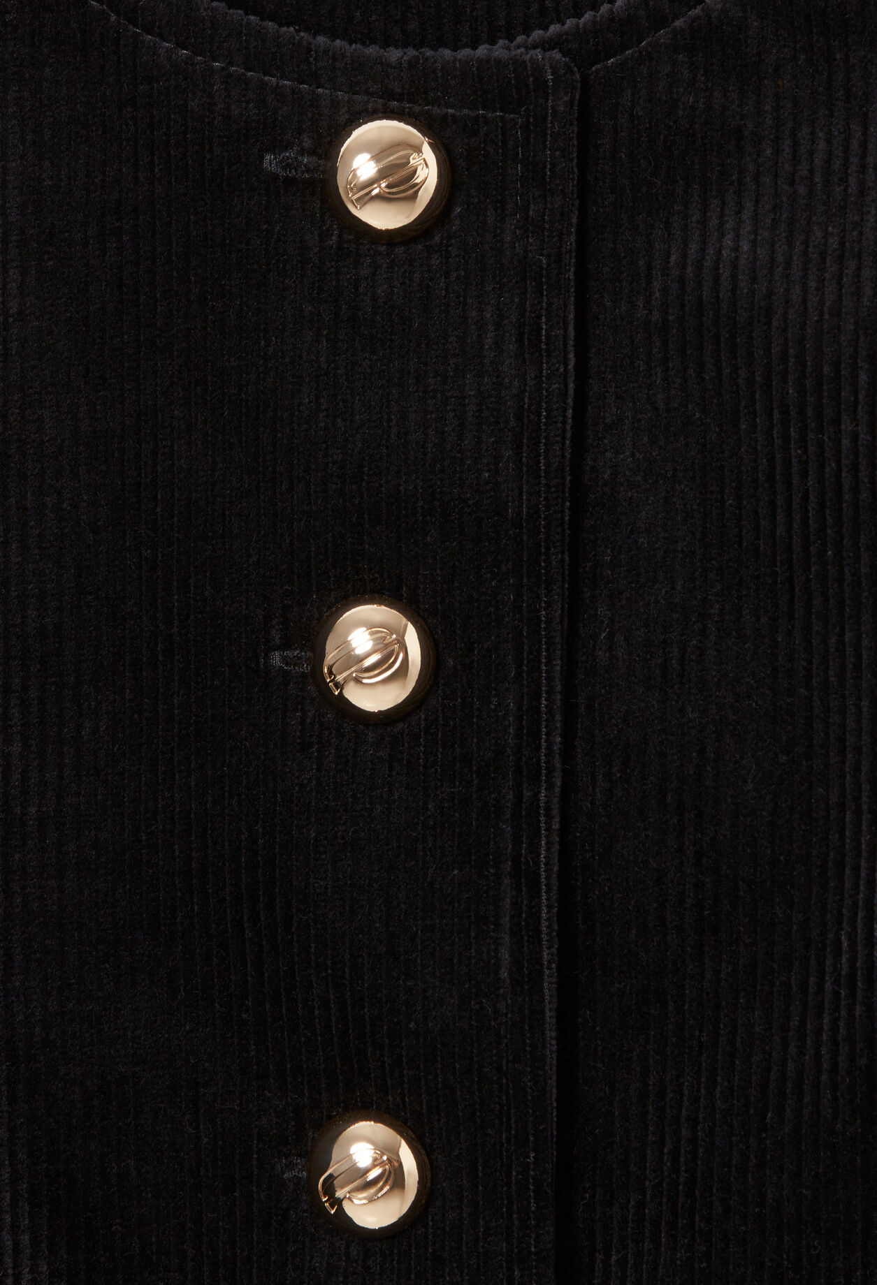 Kurze Boxjacke aus Samt