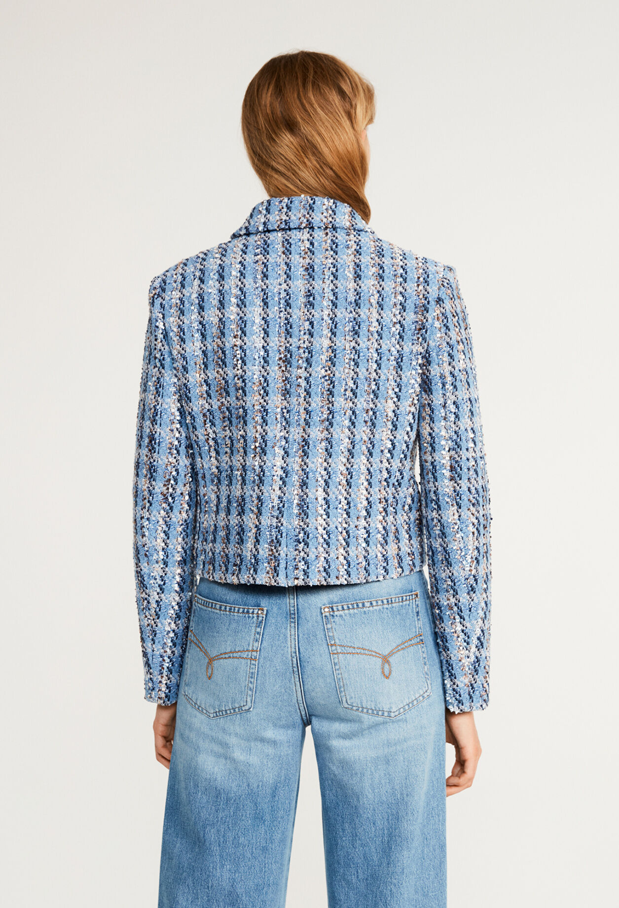 Tweed-Jacke