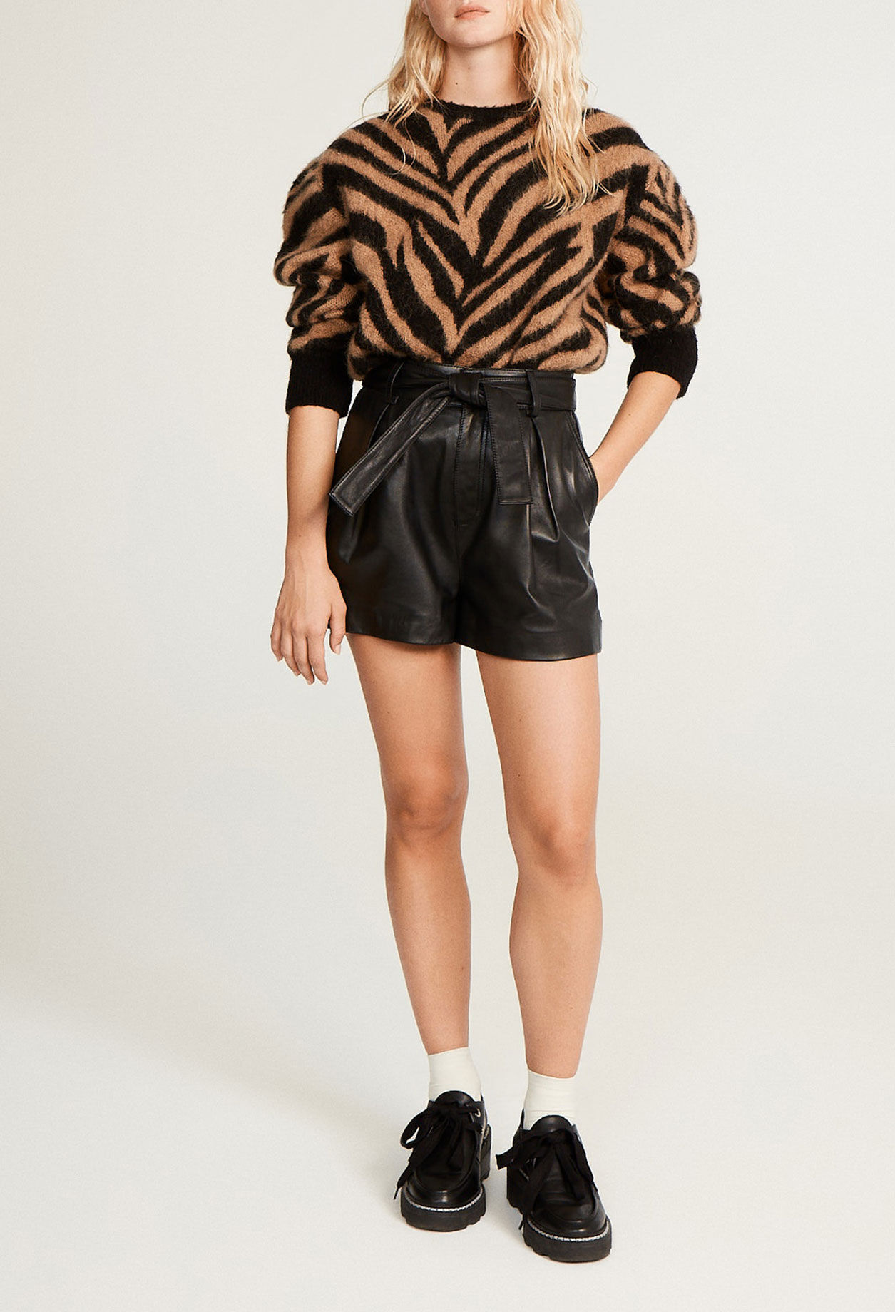 Zebra-Pullover
