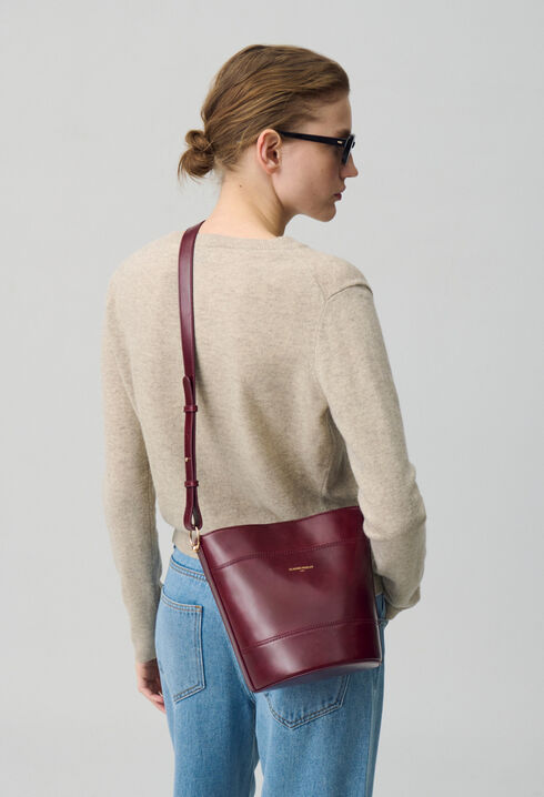Solveig Tasche Eimer Leder