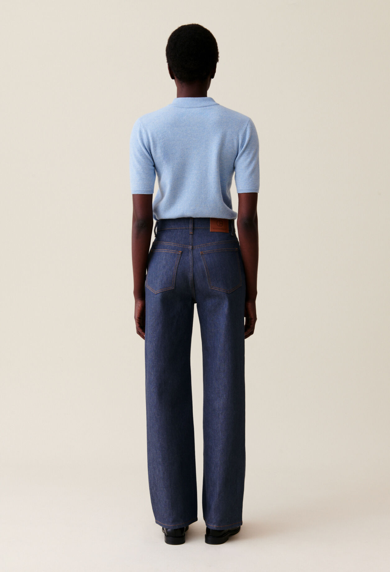 Hoch taillierte Jeans Claude