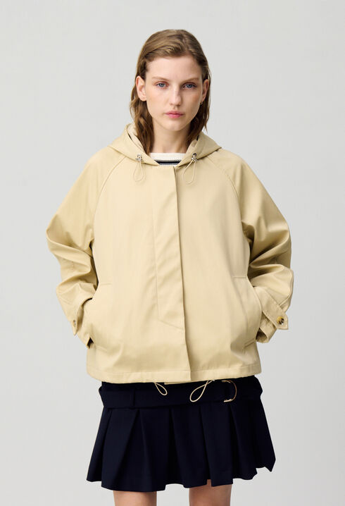 Leichte Parka mit Kapuze