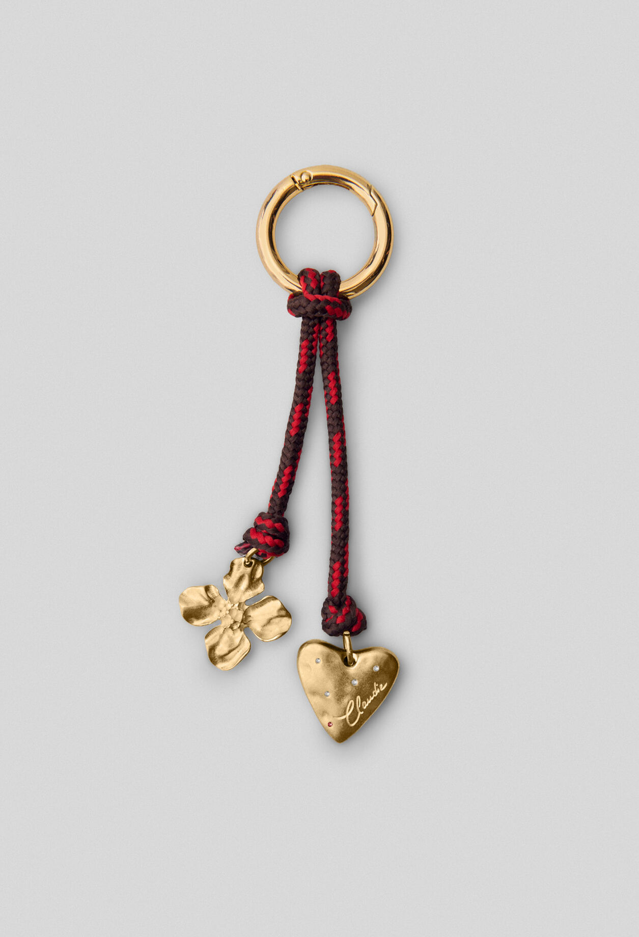 Brauner Schlüsselanhänger