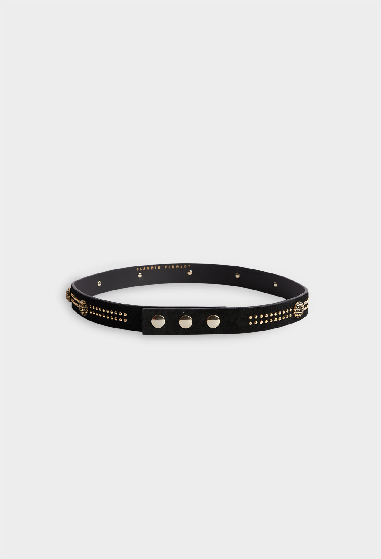 Gürtel mit Studs aus Öko-Leder