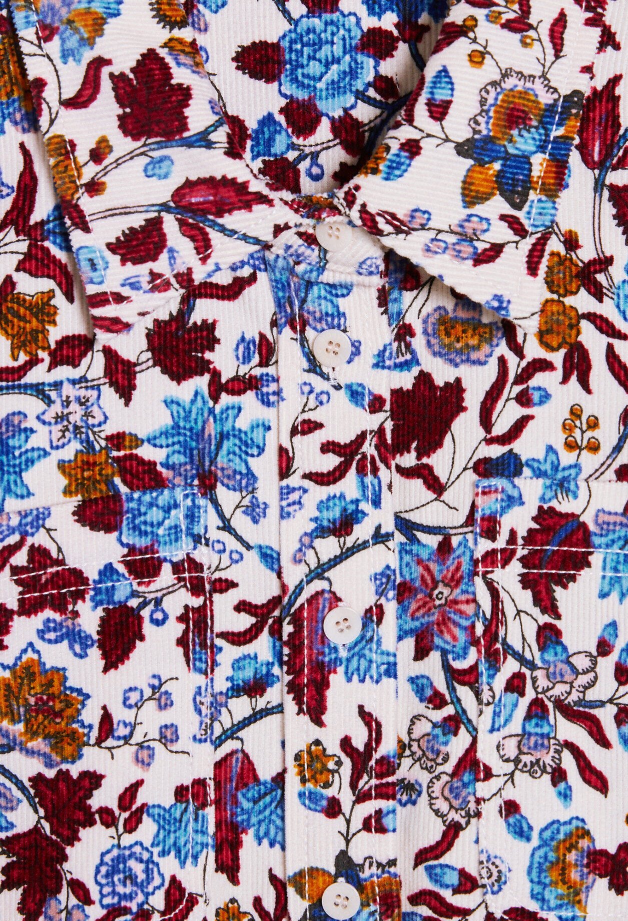 Hemd mit Blumenmuster