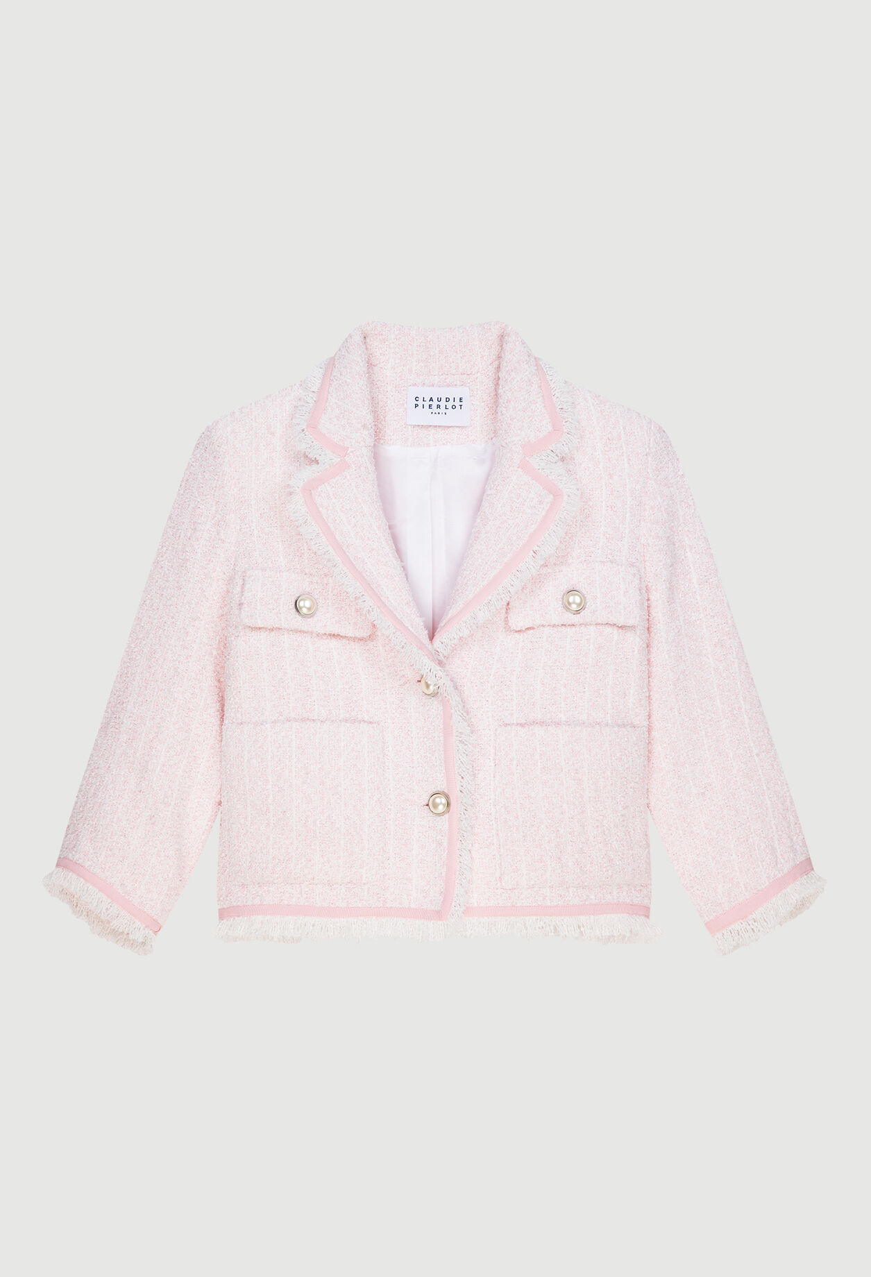 Kurze Tweed-Jacke