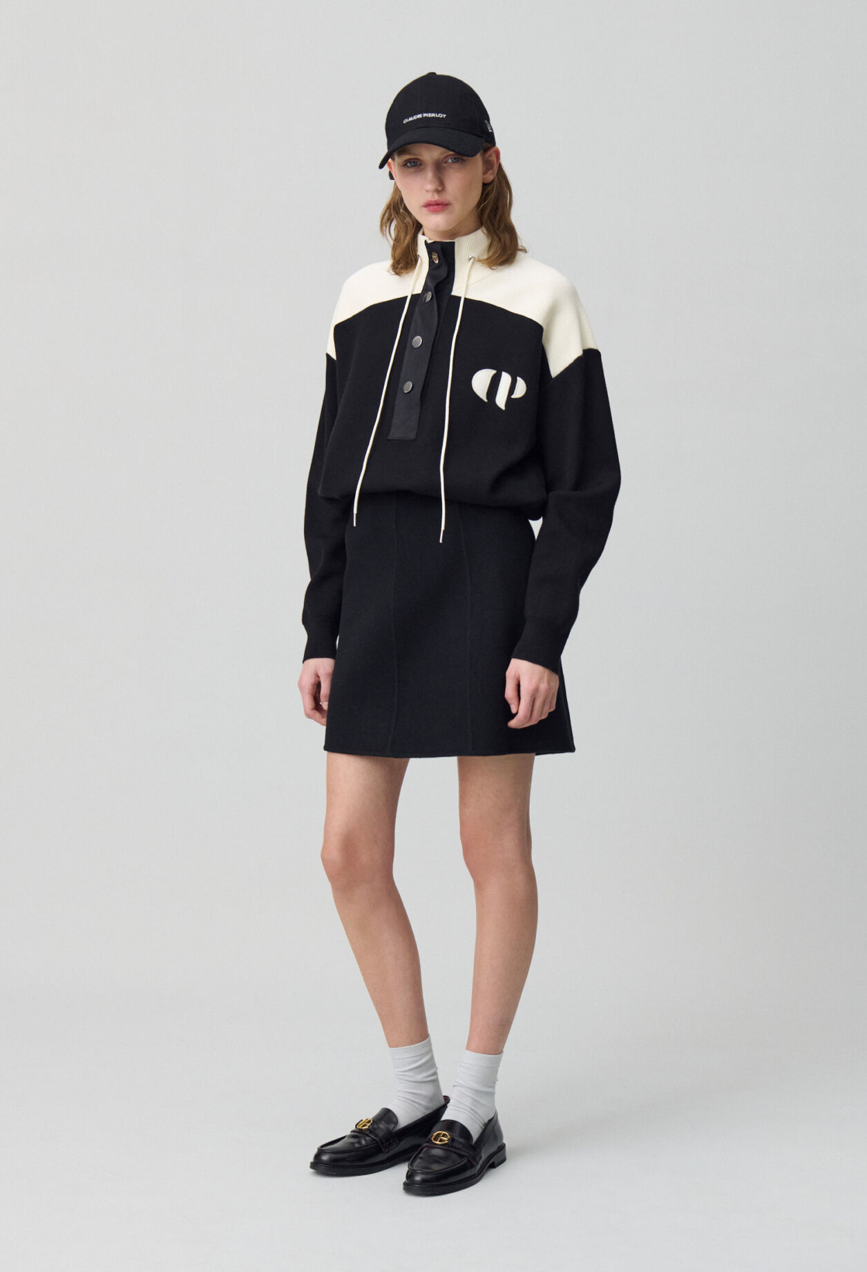 Sweatshirt Minimum Troyerkragen