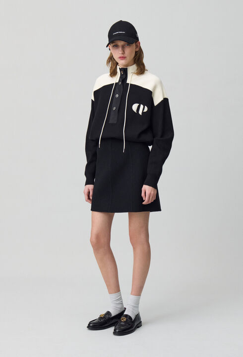 Sweatshirt Minimum Troyerkragen