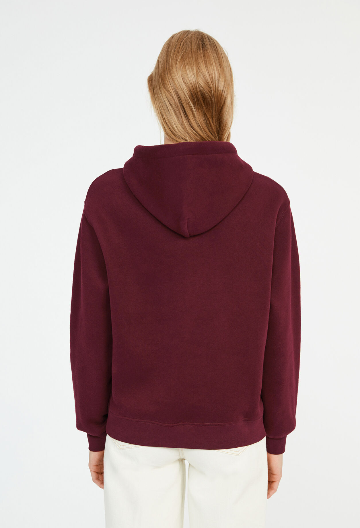 Sweatshirt aus Baumwolle mit Kapuze