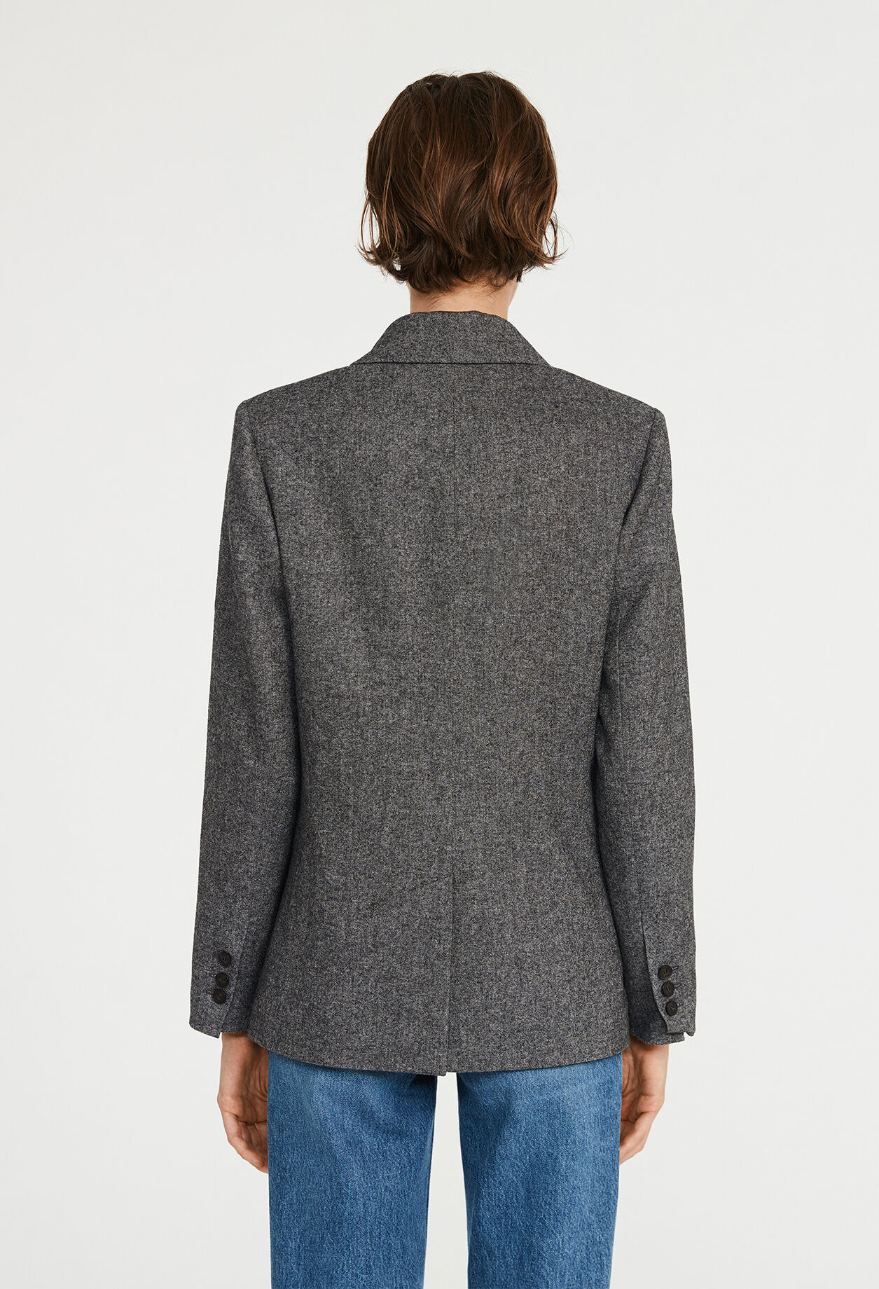 Melierter Blazer